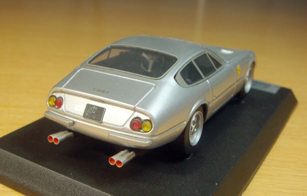 Bbr Ferrari 365 Gtb4 Street1971 1/43 Silver Minicar | eBay