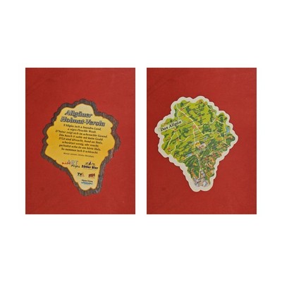 Zötler Allgäuer Hoimat-Versla brewery beer mat Beermat