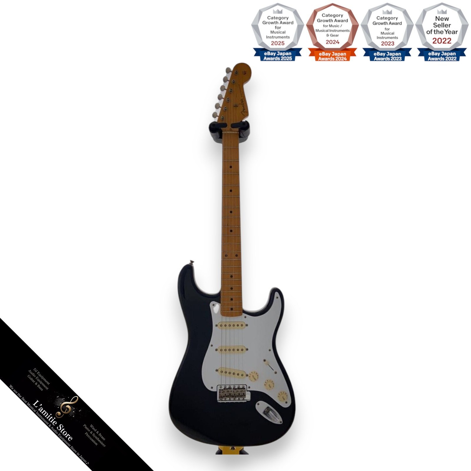 Fender American Vintage 57 Strat Electric Guitar Hard Case Included