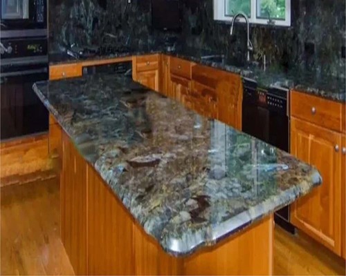 Labradorite Stone Dining Table, Kitchen Slab Table, Counter Desk Table Decors - Picture 4 of 5