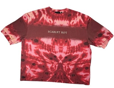 ARK/8 x Elden Ring SCARLET ROT Tie Dye T-Shirt Men's Size XL Red Pink - SOLD OUT
