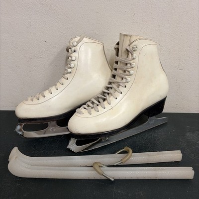 T Altamura Figure Ice Skates Size 9 AU John Wilson Coronation Ace Blades
