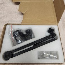 Desktop Mic Stand Heavy Duty Arm Base for Blue Yeti HyperX QuadCast Fifine Black