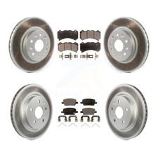 Transit Auto KGT-102112 Brake Disc and Pad Kit Front & Rear for Chevy Camaro
