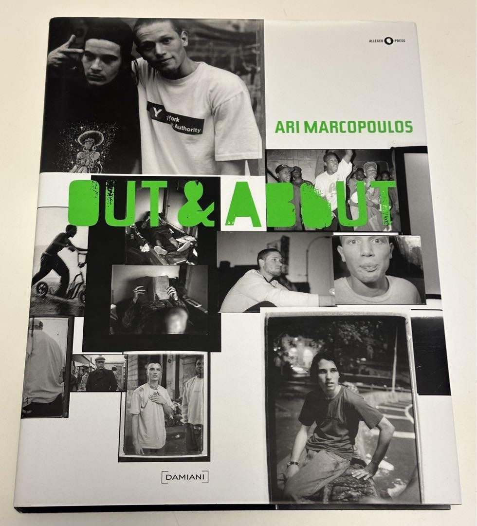 ARI MARCOPOULOS  写真集　OUT&ABOUT Ari Marcopoulos Out and About Photobook Street Culture