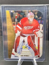 2014-15 UD SP SPA JIMMY HOWARD DIE-CUT AUTOGRAPH #94-72 RED WINGS