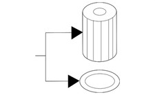 Genuine BMW Oil Filter 11-42-7-848-321