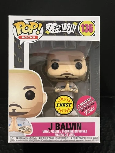 Funko Pop! Vinyl: J Balvin (Chase) (Exclusive) #136 With Protector