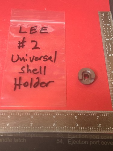 Lee # 2 Universal Shell Holder for .243 WIN, .308 WIN, .45 ACP,+ many more
