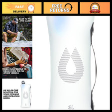 Collapsible Water Filtration Storage Bag - 3L/6L Hydration Solution