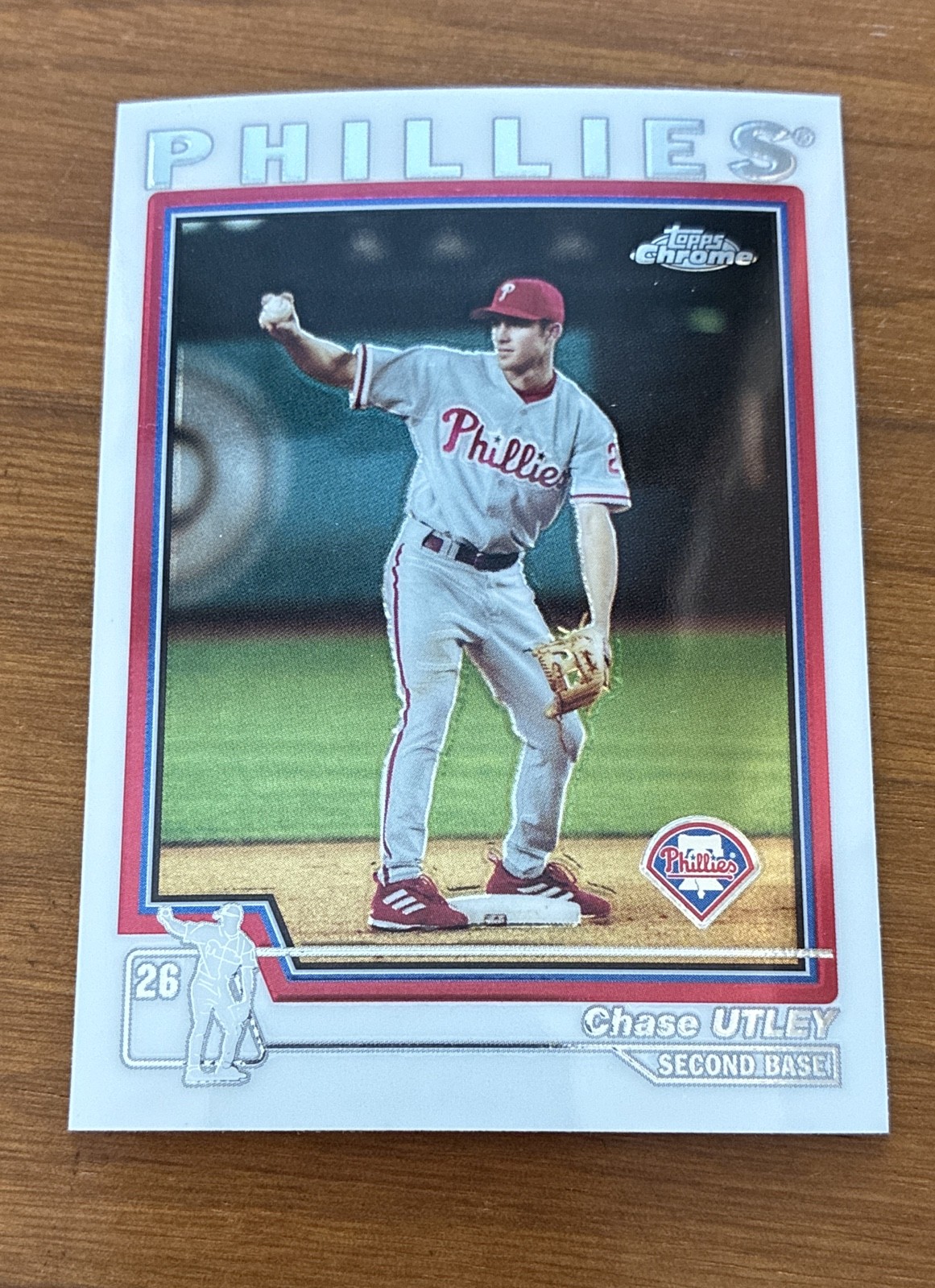 2004 Topps Chrome - Chase Utley #383