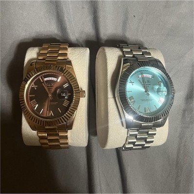 Stylish pair watches.