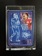 2025 Panini Icon Collection Touchdown Architect Patrick Mahomes TA-12 red foil