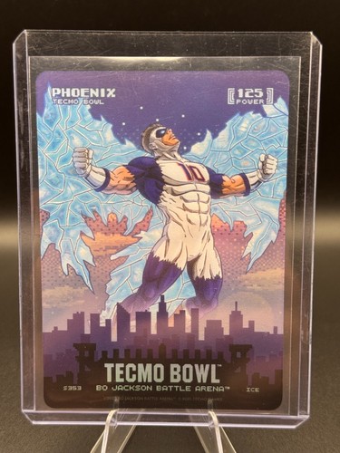 BO JACKSON BATTLE ARENA TECMO PHOENIX (BO NIX) ICE SKYLINE BF