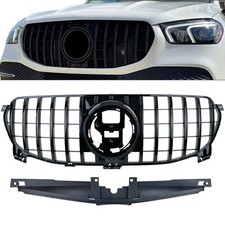 Kühlergrill Schwarz Glanz für Mercedes GLE V167  Coupe C167 18-23 ohne AMG