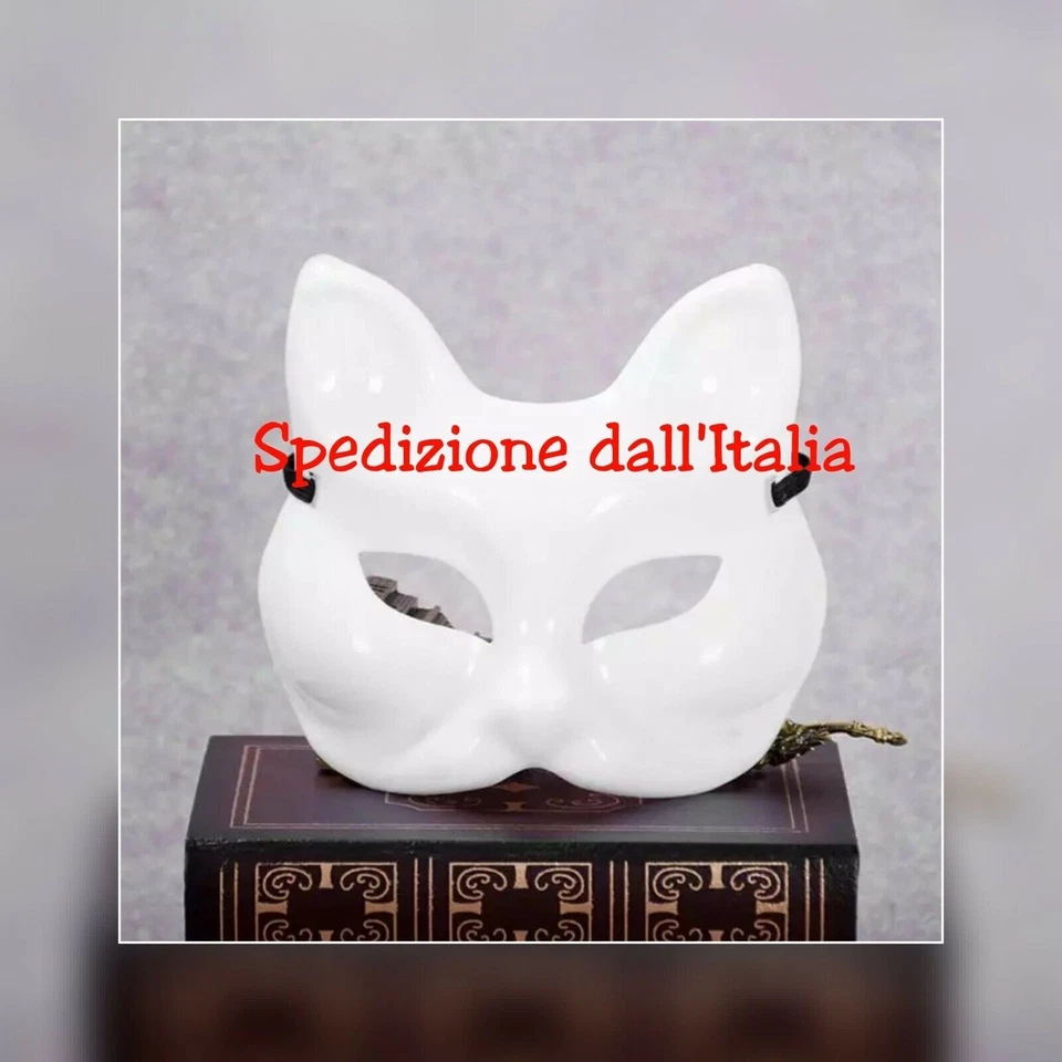 Sexy Maschera Gattina  Carnevale Halloween Party Sexy Cam Girls gatto gatta sexy - Immagine 2 di 4