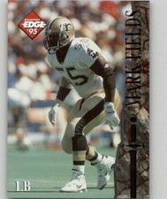 1995 Collector's Edge Excalibur Mark Fields Challenger Rookies #CR-12 Saints