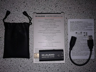 M-Audio Micro DAC 24/192 Digital zu Analog Konverter