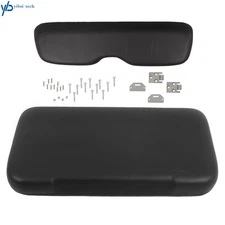 BLACK Front Seat Cushion w/ Hardware For EZGO Medalist TXT 1994-2013 Golf Cart