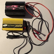 Two Car Power Inverters - 300w 400w