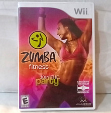 Zumba Fitness Nintendo Wii Dance/Fitness Game w/ Case Disc Manual, E, NTSC-U/C