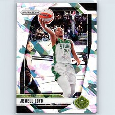 2024 Panini Prizm WNBA - Jewell Loyd #49 Ice Prizm - Seattle Storm