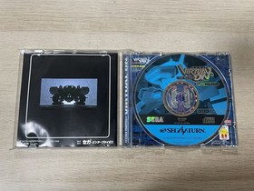 SS Sega Saturn Soft with Obi Cyber ​​Troopers Virtual-On [Management 25237] [B]