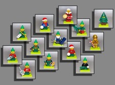 LEGO® Figuren Weihnachten Weihnachtsmann Elf Wichtel