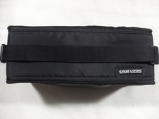Case Logic 60 Cassette Tape Carrying Case Double Sided Padded Storage W/Strap