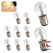1157 Light Bulbs P215w S25 12v 215w Bay15d Turn Signal Light 10 Pcs White