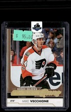 2017-18 Upper Deck UD High Gloss Mike Vecchione 05/10 Philadelphia Flyers #481