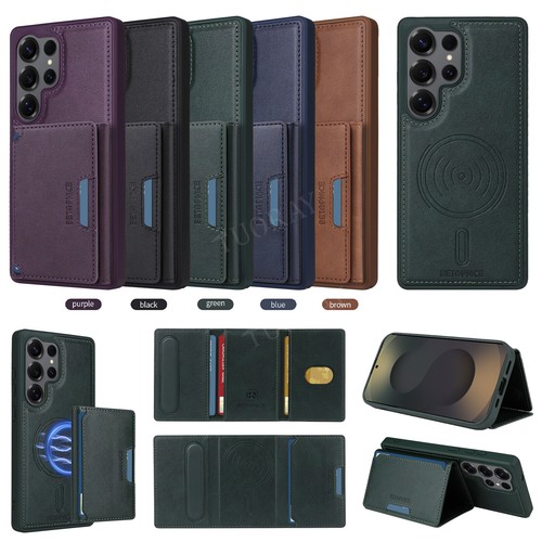 Schutzhülle für Samsung S24 S23 Ultra S22 Plus S21 S20 Flip Cover Wallet Etui - Picture 13 of 74