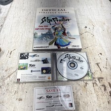 SaGa Frontier Sony PlayStation 1, 1998 CIB Complete With Manual & Strategy Guide