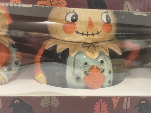 Johanna Parker Design Pumpkin Peep Jumbo Becher Vogelscheuchen Junge Mädchen Herbst Halloween - Bild 3 von 5