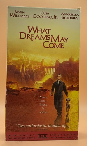 What Dreams May Come VHS 1999 Robin Williams **Buy 2 Get 1 Free**