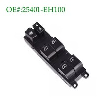 Master Power Window Control Switch Front Left For 06-07 Infiniti M35 M45 4-Door