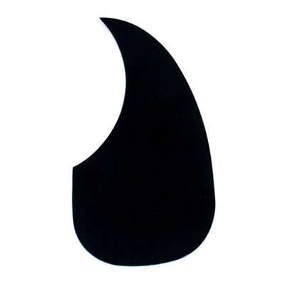 Universal Self Stick thin pickguard for Martin acoustic guitar,style-6 Black
