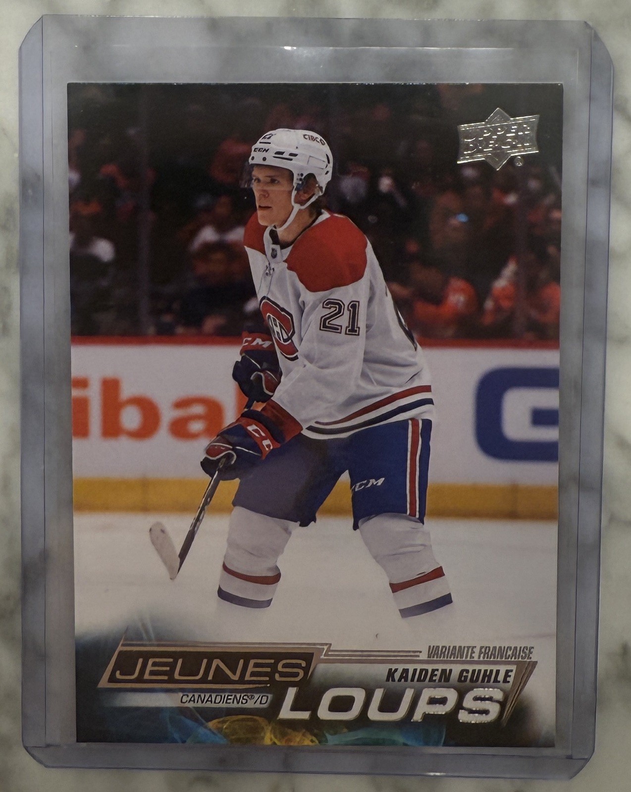 2022-23 Upper Deck Series 2 - Young Guns Kaiden Guhle #480 French (RC)