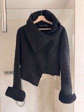 Anett Röstel Jacket Lambskin Fur Lammfell Jacke im Rick Owens-Style! New