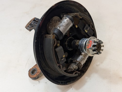 2014 Honda Recon 250 Right Front Steering Knuckle Spindle Brake Panel