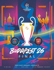UEFA Champions League Final Programme 2026 - PSG vs Arsenal