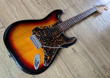 ELEGANT Fender Squier Strat Affinity Sunburst/Black Swirl w VINTAGE PUP UPGRADE