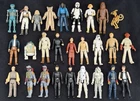 Vintage Original Lot 27 Star Wars Action Figures w/ Darth Vader Case Kenner COOL