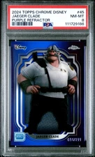 Jaeger Clade PSA Topps 2024 Chrome Disney Strange World Purple Refractor # /199 