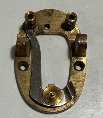 Antique Signal Electric Telegraph Key Metal Base