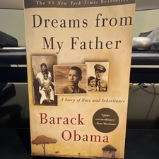 Barack Obama Dreams from My Father Paperback Broadway English Memoir Race