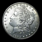 1902-S Morgan Dollar Silver ---- Gem BU+ Stunning Rare Coin ---- #KK224
