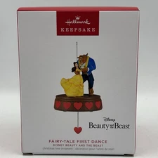 2023 Hallmark Disney Beauty and the Beast Fairy-Tale First Dance Keepsake Orn