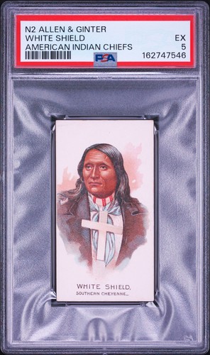 1888 N2 Allen & Ginter #47 White Shield — PSA (grade unconfirmed)