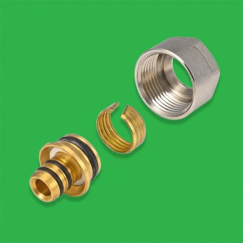 17mm x 2mm Eurocone Pipe Connector Multi/Pex Pert